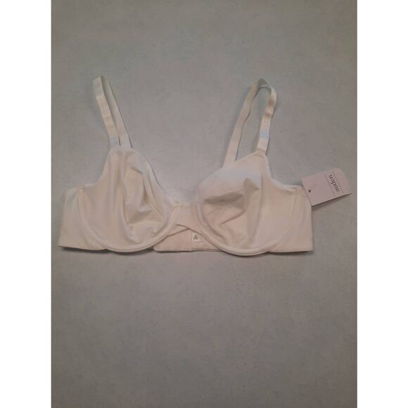 NWT Auden Size 36B Demi Coverage Unlined Bra White - Picture 1 of 3
